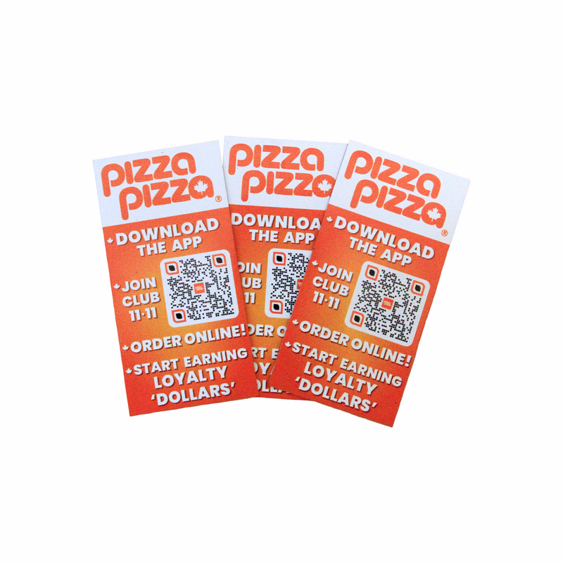 Pizza Pizza FRIDGE MAGNETS - 500 PACK