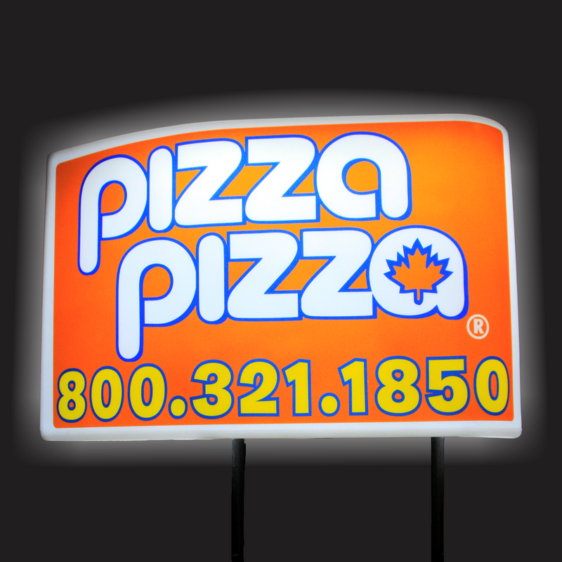 Pizza Pizza Window Wing Sign