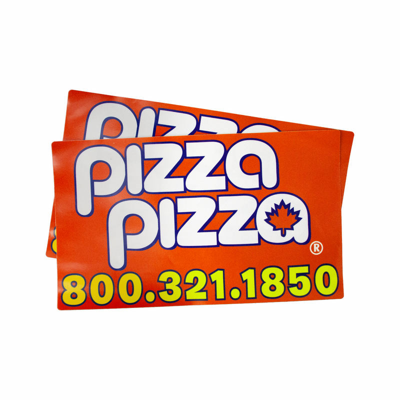 Pizza Pizza Wing Decal Set