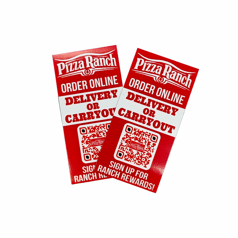Pizza Ranch FRIDGE MAGNETS - 500 PACK