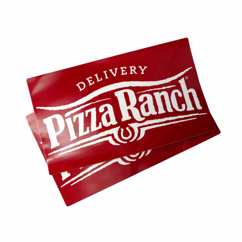 Pizza Ranch Wing Decal Set