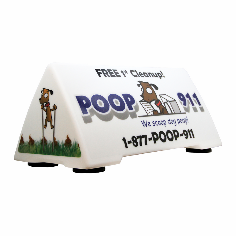Poop 911 Quad Sign