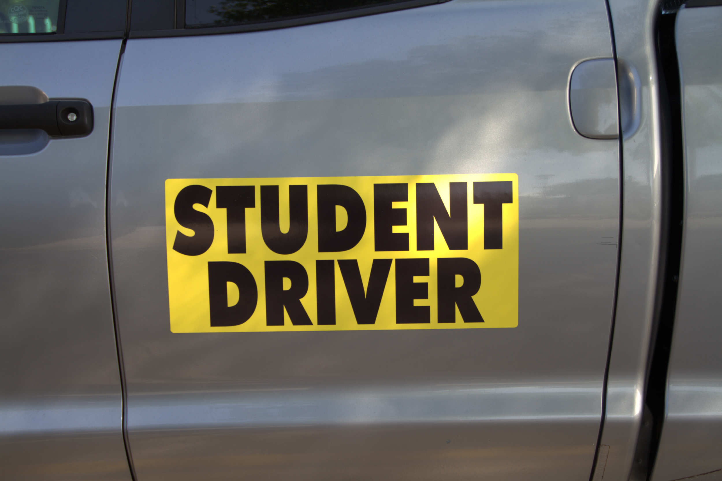 Student Driver LARGE CAR DOOR MANGET SET OF 2 - Image 3
