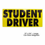 Student Driver LARGE CAR DOOR MANGET SET OF 2 - 2