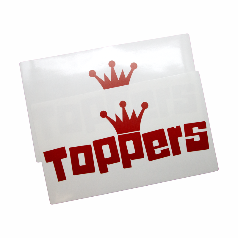 Toppers Pizza Wing Decal Set