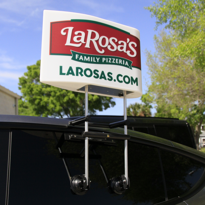 LaRosa's Window Wing Sign