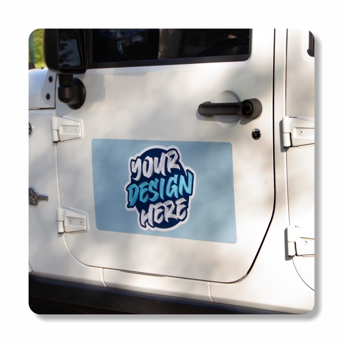 CAR DOOR MAGNET SET - LARGE